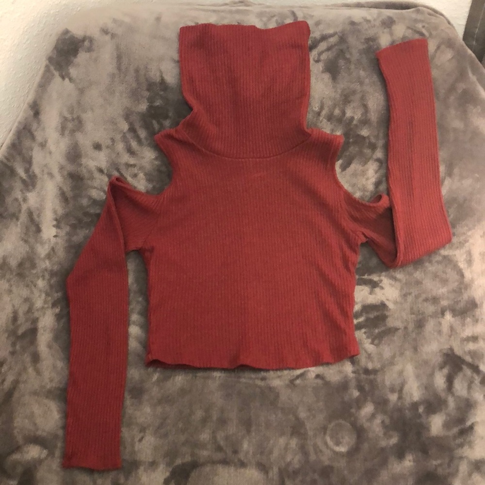 Hollister Peekaboo Crop Sweater